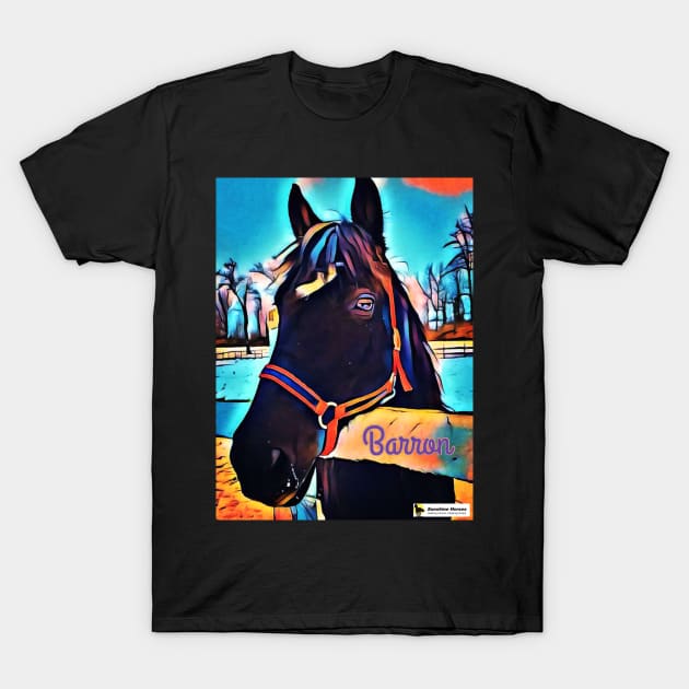 Barron T-Shirt by SunshineHorses